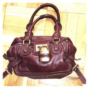 CHLOE Paddington Leather handle bag